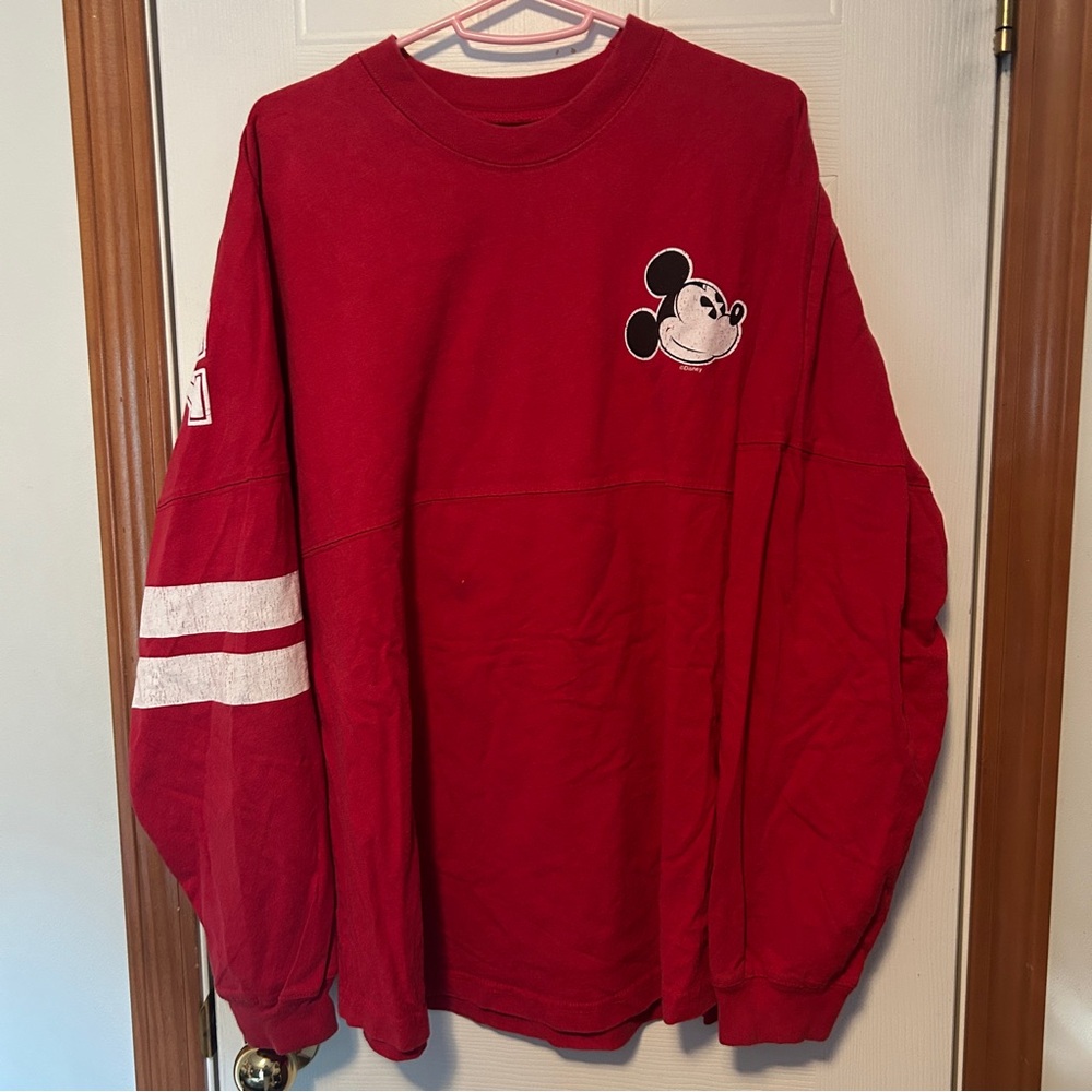 Red Mickey Mouse Classic Disney Spirit Jersey